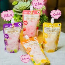 Thạch Sữa Trái Cây Núng Nính Đủ Vị Thạch Sữa Chua Đồ Ăn Vặt Cho Bé Tiệm Gấu Béo
