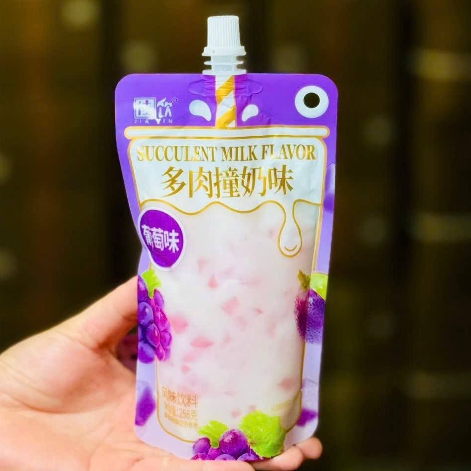 Thạch Sữa Trái Cây Núng Nính Đủ Vị Thạch Sữa Chua Đồ Ăn Vặt Cho Bé Tiệm Gấu Béo