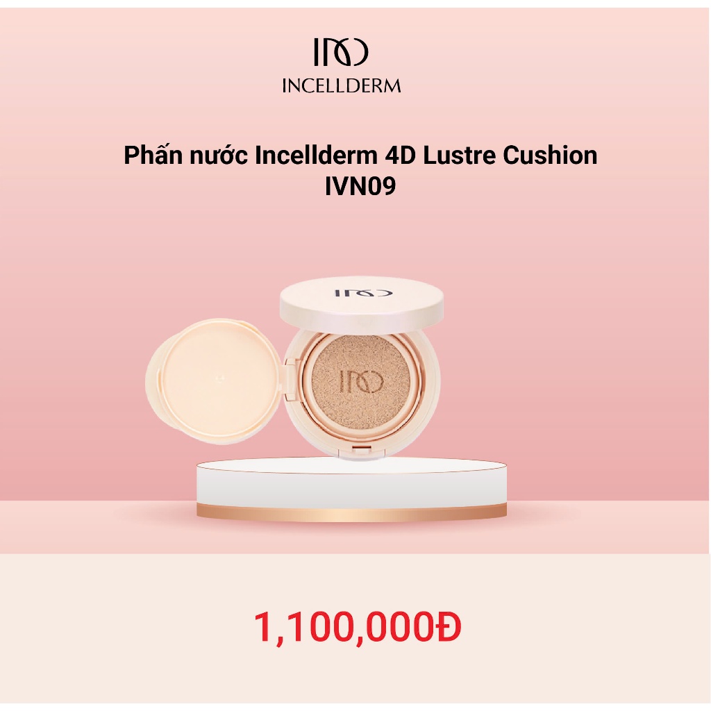 Phấn nước che phủ khuyết điểm, dưỡng da & chống nắng Incellderm 4D