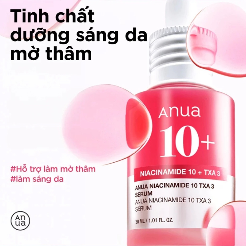 ANUA AZELAIC ACID HYALURON SERUM / NIACINAMIDE 10% + TXA 4% DARK SPOT SERUM