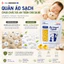 Viên Giặt Hàn Quốc Paul Medison Kids Ato Dịu Nhẹ Cho Bé Chàm Sữa Viêm Da Cơ Địa 40V