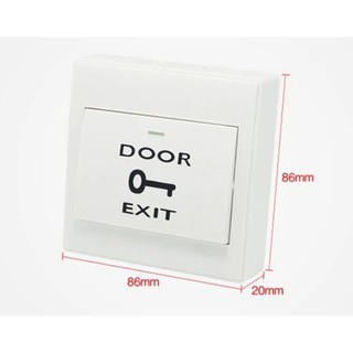 Nút Exit nhựa kết nổi cho khóa từ, hệ thống kiểm soát cửa