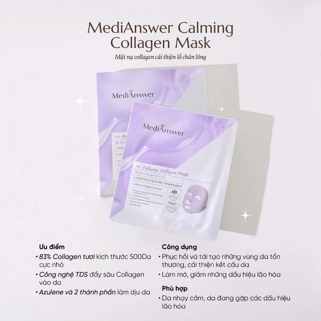 Mặt Nạ Thạch MediAnswer Pore Nanoshot Mask Cấp Ẩm, Phục Hồi Da Chuyên Sâu - Ever Queen