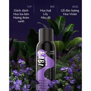 Gôm Xịt Tạo Phồng BABI (tặng kèm lược gợn)