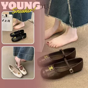 Giày Búp Bê Nữ, Giày Búp Bê Chữ X Hot Trend N10 || Young Sneaker