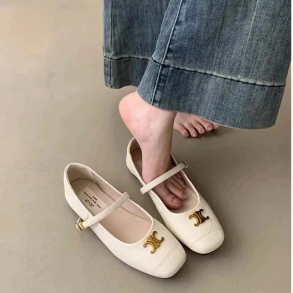 Giày Búp Bê Nữ, Giày Búp Bê Chữ X Hot Trend N10 || Young Sneaker