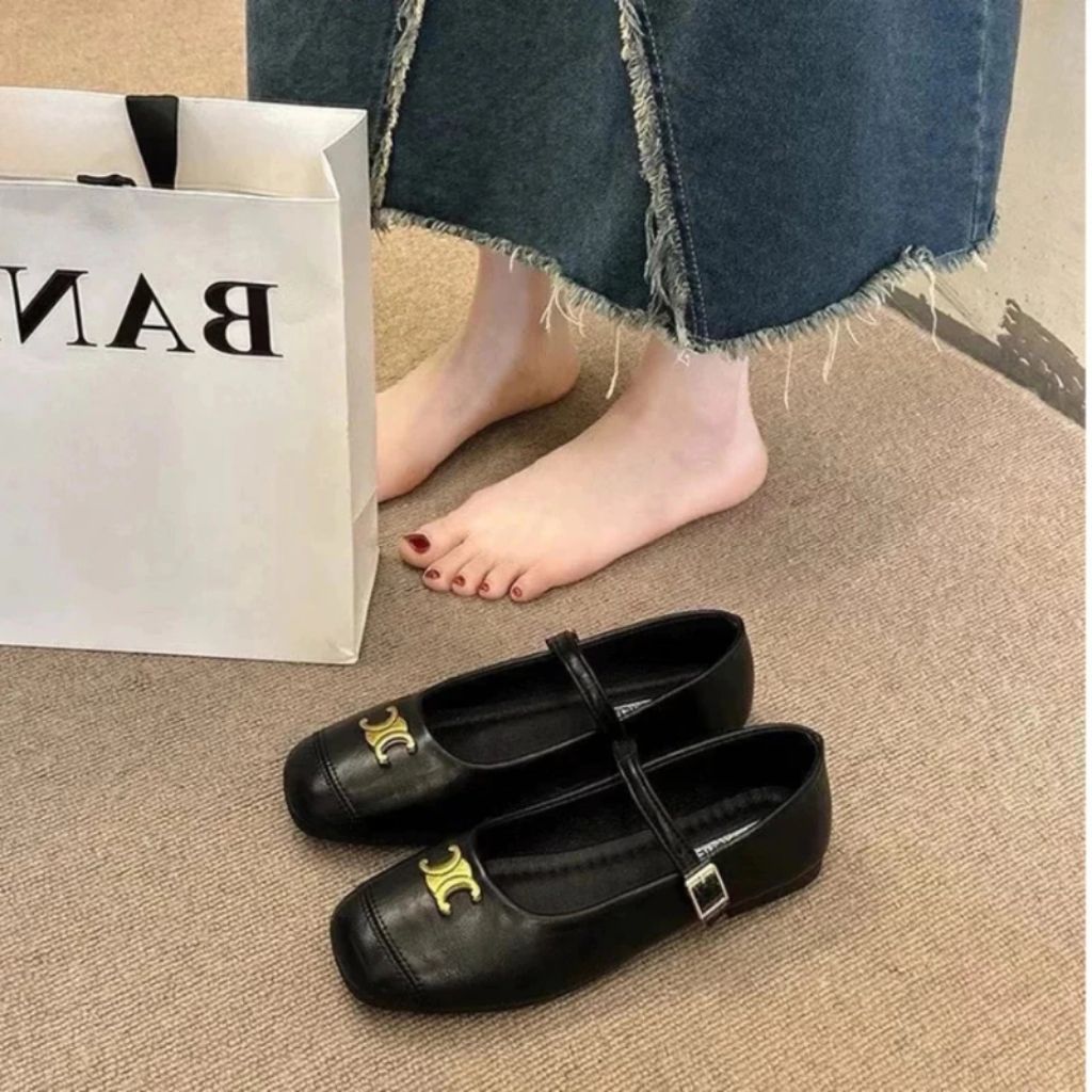 Giày Búp Bê Nữ, Giày Búp Bê Chữ X Hot Trend N10 || Young Sneaker