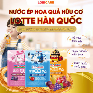 Nước Trái Cây Hữu Cơ Lotte Hỗ Trợ Bé Phát Triển Toàn Diện Lotte Tăng Cao, Lotte Ăn Ngon, Lotte Khỏe Mạnh
