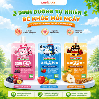 Nước Trái Cây Hữu Cơ Lotte Hỗ Trợ Bé Phát Triển Toàn Diện Lotte Tăng Cao, Lotte Ăn Ngon, Lotte Khỏe Mạnh