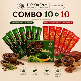 COMBO 10 gói Cafe 10 gói Coôcachi ( 20 gói )