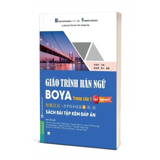 Sách - Hán Ngữ BOYA Trung Cấp 1 – Tập 1 Phiên Bản 3(Giáo trình+Sách bài tập)
