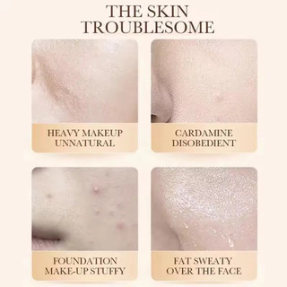 Phấn Phủ Dạng Nén Mini kiểm soát dầu thiết lập che khuyết điểm makeup lâu dài