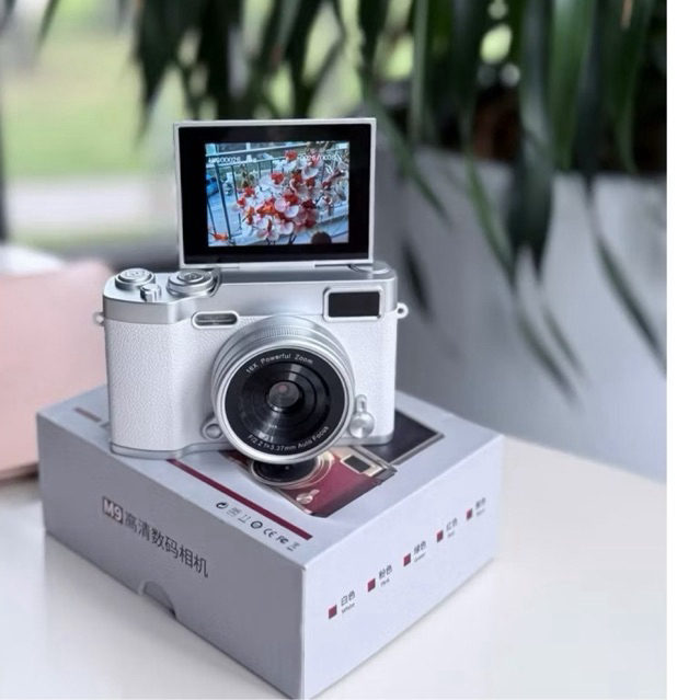 Máy Ảnh Digital Camera Màn Hình Lật Kỹ Thuật Số 1080pm Tặng Kèm Thẻ Nhớ 512gb Usb Máy ảnh Cao Cấp