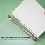 Sổ Còng Kèm Giấy Refill 100GSM ClassMate Size A5, B5 Binder 8 Còng Bìa Nhựa Cao Cấp Tiện Lợi Dễ Thay Giấy