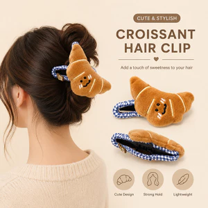 Kẹp tóc mỏ vịt mô phỏng sang trọng dễ thương mới