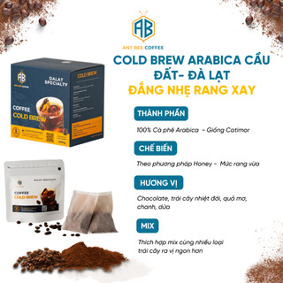 [CÀ PHÊ ORINVIETNAM x ANTBEE] COLD BREW ARABICA CẦU ĐẤT (1 TÚI) - ĐÀ LẠT
