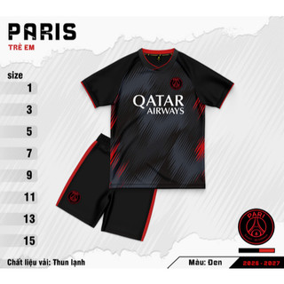 Bộ Quần Áo Bóng.Đá Trẻ Em –  CLB Paris S.G