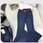 Quần Jean Nữ Ống Loe Cạp Cao Tôn Dáng Talaa Clothing TL003