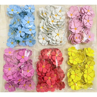 Combo 100 bông hoa Violet xốp, đàn hồi chống nước, kết hợp với hoa sáp, hoa tươi, đẹp, sắc nét,...