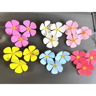Combo 100 bông hoa Violet xốp, đàn hồi chống nước, kết hợp với hoa sáp, hoa tươi, đẹp, sắc nét,...