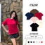 Áo Thun Nữ Baby Tee logo CKOR ôm eo nhẹ PREMIUM COTTON form tôn dáng tôn da