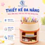 Ống Cắm Bút 0155 Đa Năng Có Ngăn Kéo, Hộp Đựng Bút Để Bàn Học Văn Phòng