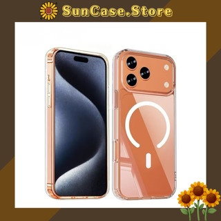 Ốp trong suốt iPhone cao cấp silicon hỗ trợ sạc không dây chống sốc dành cho iP 17/16/15/14/13/12/11/promax/plus ( MS )
