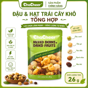 Đậu & Trái Cây Khô Tổng Hợp 26g