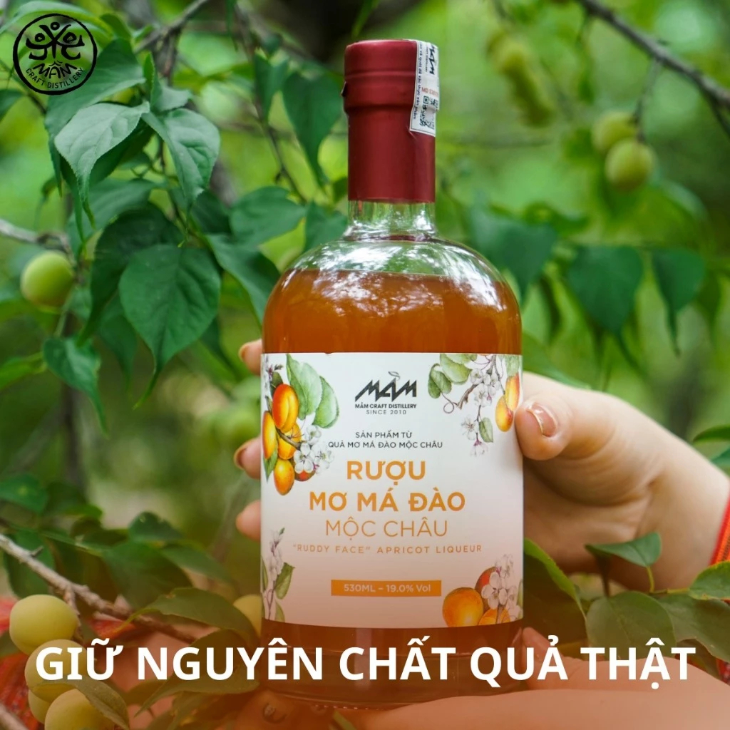 Mơ Má Đào Mầm Distillery 100ml/530ml - Hoa Quả Trái Cây Lên Men Ngọt Êm - Chạm Atelier