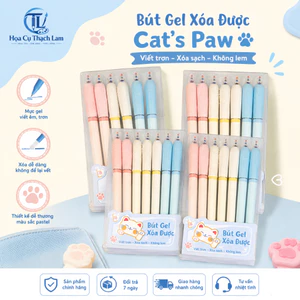 Bút Gel Xóa Được Mực Xanh 0.5mm Dễ Thương Cho Học Sinh Viết Êm Nét Đẹp