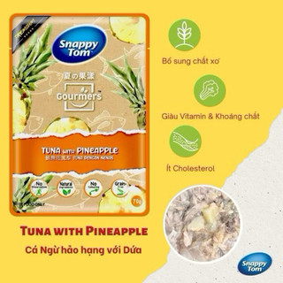 Pate snappy tom trái cây premium nhiều vị - Gói 70g