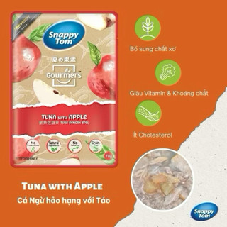 Pate snappy tom trái cây premium nhiều vị - Gói 70g