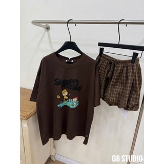 PHẠM THÙY SHOP: ÁO PHÔNG IN HÌNH SNOPY FRIEND DÁNG RỘNG