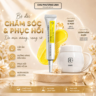 Combo Chăm Sóc Và Phục Hồi Da Retinol & Kem Đêm Ruee CB0359 - Cấp Ẩm, Làm Đều Màu, Ngăn Ngừa Lão Hóa Da