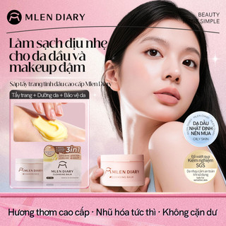 [Y389] Sáp Tẩy Trang MLEN DIARY Cleansing Balm - Tinh Dầu Dịu Nhẹ, Dưỡng Da, An Toàn Cho Da Nhạy Cảm & Da Dầu