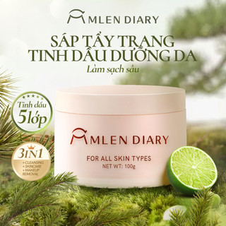 [Y389] Sáp Tẩy Trang MLEN DIARY Cleansing Balm - Tinh Dầu Dịu Nhẹ, Dưỡng Da, An Toàn Cho Da Nhạy Cảm & Da Dầu