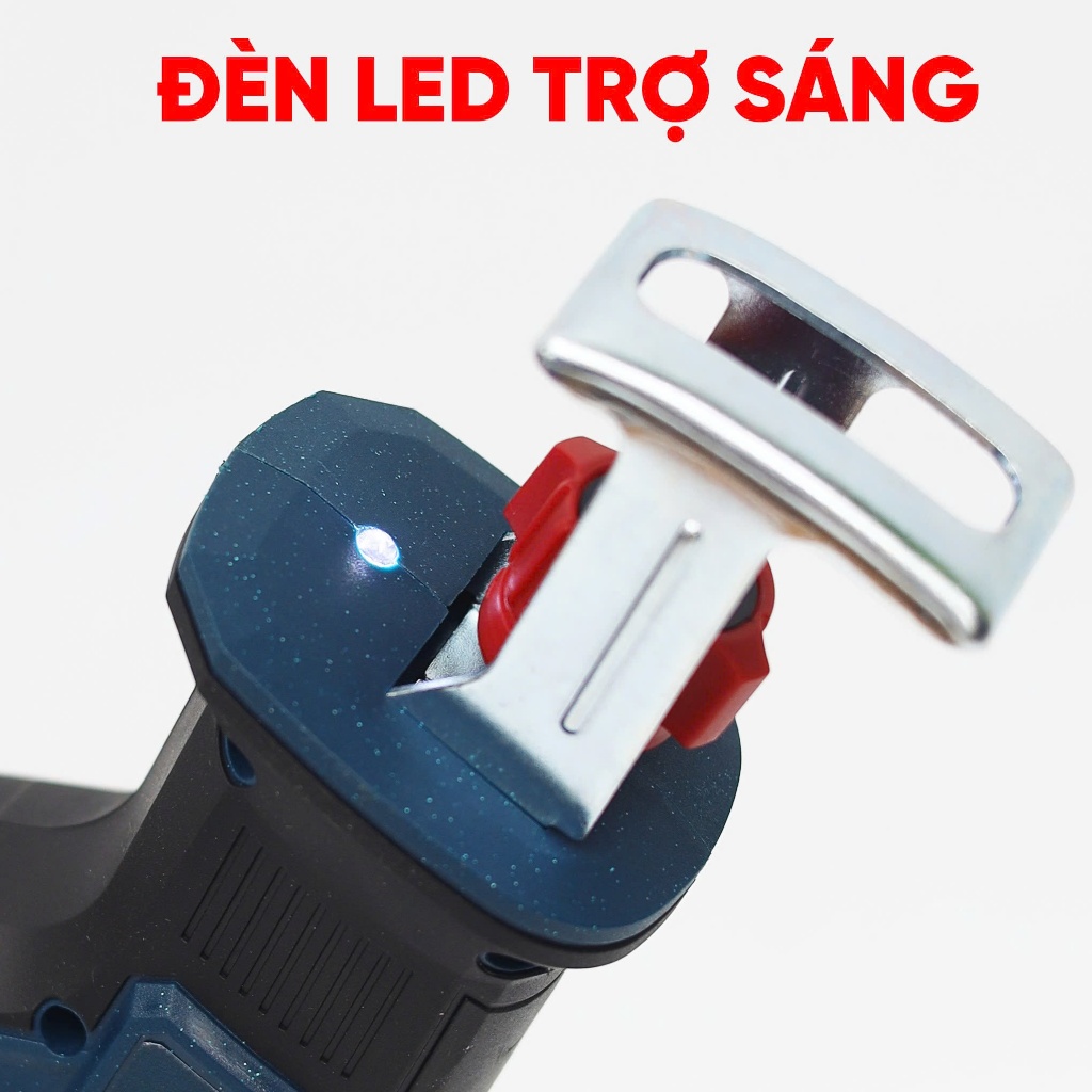 Máy cưa kiếm BS BOSSUN BS-CK25BL cắt đa năng, Bản mới 3 Tốc độ, Không chổi than, Tặng kèm 4 lưỡi cưa