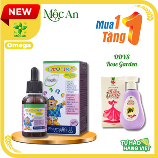 [ MUA 1 TẶNG 1 ] Fitobimbi Omega Junior  Bổ Sung Giúp Phát Triển Trí Não Cho Bé,Tốt Cho Mắt Hộp 30ml