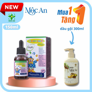 [ MUA 1 TẶNG 1 ] Fitobimbi Omega Junior  Bổ Sung Giúp Phát Triển Trí Não Cho Bé,Tốt Cho Mắt Hộp 30ml