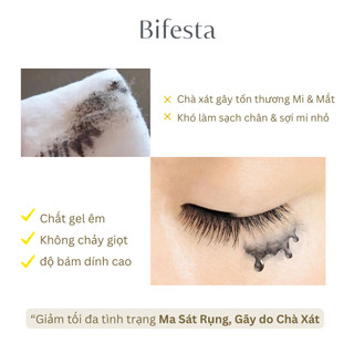 Siêu Sạch & An toàn -  Mascara Tẩy Trang Nhật Bản - Bifesta Mascara Remover 6.5ml - Làm sạch Mascara chống nước