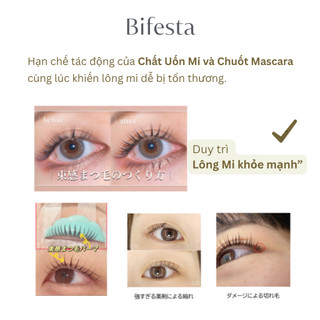 Siêu Sạch & An toàn -  Mascara Tẩy Trang Nhật Bản - Bifesta Mascara Remover 6.5ml - Làm sạch Mascara chống nước