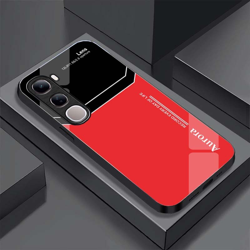 Ốp Lưng Cho VIVO V40 LITE/ Y19S/ Y19S PRO Mặt Lưng Kính Cường Lực, Thiết Kế Độc Quyền Cao Cấp
