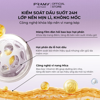 [Y390] Phấn Phủ PRAMY - Hiệu Chỉnh Sắc Da Mỏng Mịn XL Dual-Color Loose Powder 28G