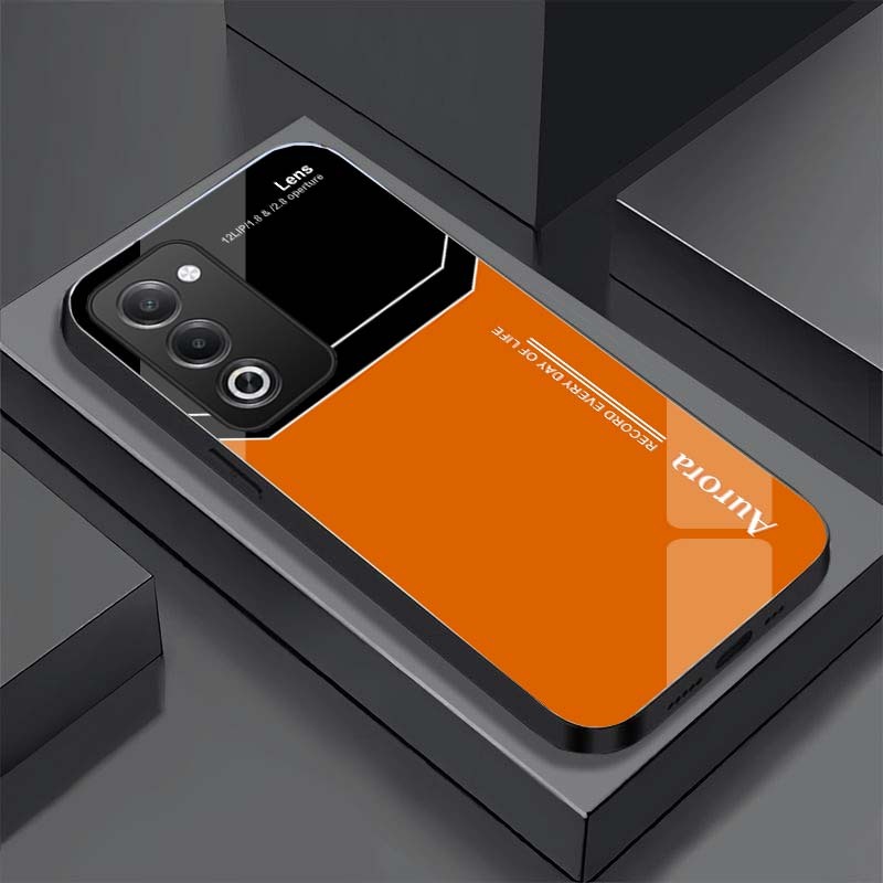 Ốp Lưng Cho OPPO A5 2025 Mặt Lưng Kính Cường Lực, Thiết Kế Độc Quyền Cao Cấp