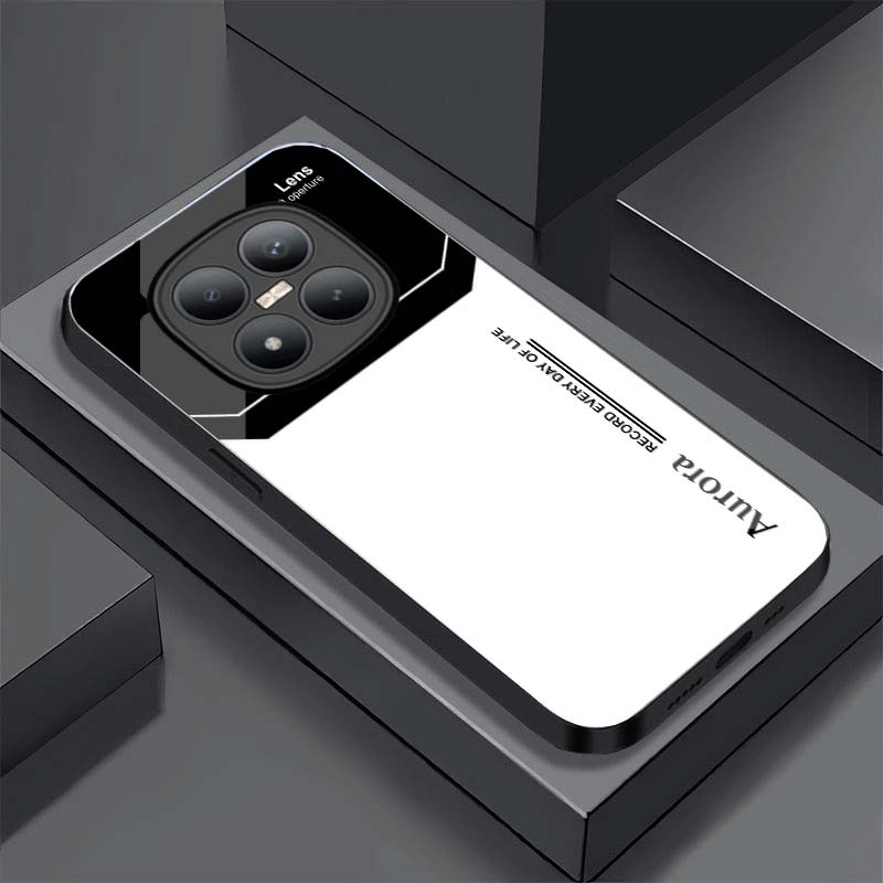 Ốp Lưng Cho XIAOMI REDMI NOTE 15/ NOTE 15 PRO Mặt Lưng Kính Cường Lực, Thiết Kế Độc Quyền Cao Cấp