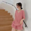Set bộ đùi cổ tim áo xẻ tà thun lạnh dẻo l1 mát mịn 45-90kg