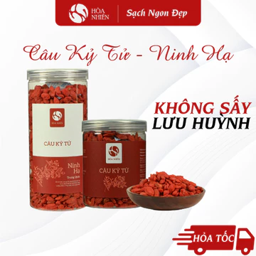 Kỷ Tử Đỏ, Câu Kỷ Tử Ninh Hạ sấy mộc, không sấy lưu huỳnh, đảm bảo an toàn vệ sinh thực phẩm
