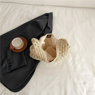 🌿 Túi Cói Đan Vintage Hàn Quốc | Túi Đeo Vai Đi Biển Boho Resort Phối Váy Nàng Thơ Du Lịch Cafe Chụp Hình Hot Style 2026