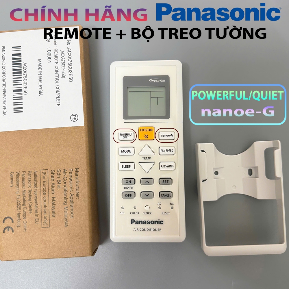 Điều khiển điều hòa PANASONIC Inverter dòng PUxUKH NxUKH hàng