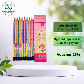 Bút chì gỗ Classmate PC01 – lựa chọn đáng yêu cho bé luyện viết mỗi ngày